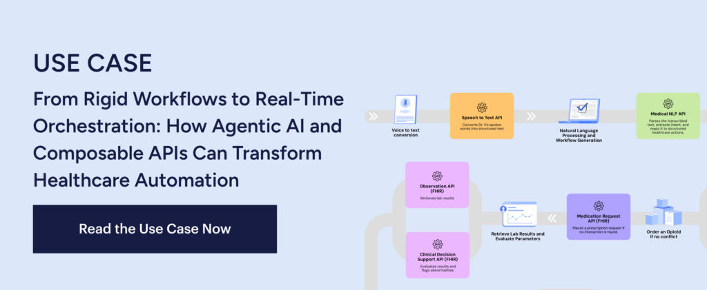 Agentic AI and APIs applied use case content banner